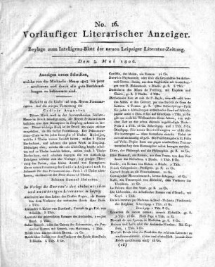 1806-05-03 : 16. Stück