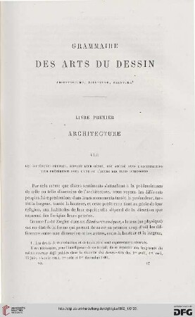 12: Grammaire des arts du dessin, 1, Architecture, 8-10 : architecture, sculpture, peinture