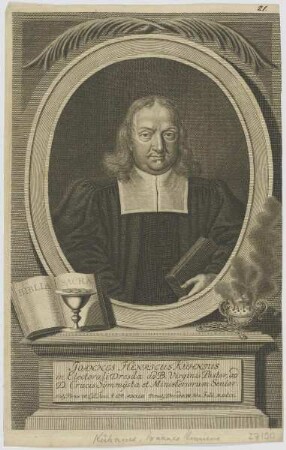 Bildnis des Johannes Henricus Kühnius