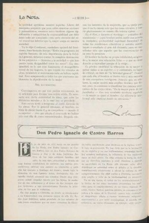Don Pedro Ignacio de Castro Barros