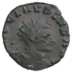 Münze, Antoninian, 268 - 270 n. Chr.