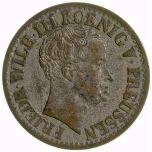 Münze, 1/2 Silbergroschen, 1826
