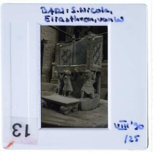 Bari, S. Nicola,unbekannt, Thron des Elias, Bari S. Nicola : Eliasthron