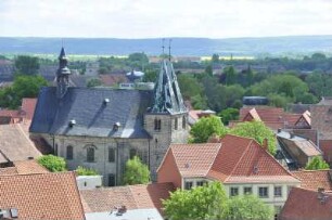 Quedlinburg - Blasiikirche : Stadtübersicht vom Lindenbeinturm, aufgenommen in Quedlinburg am 3. Mai 2014. Foto Uwe Gerig