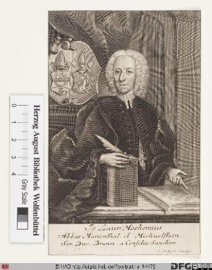 Bildnis Johann Lorenz von Mosheim