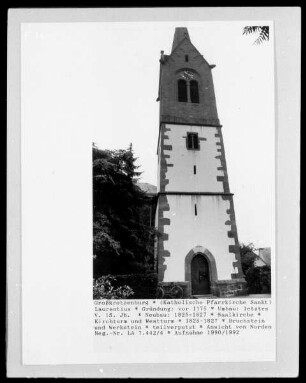 Katholische Pfarrkirche Sankt Laurentius — Kirchturm Kirchturm
