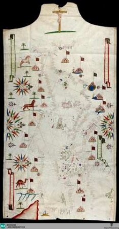 Portulankarte des Mittelmeers und Schwarzen Meers - S 5