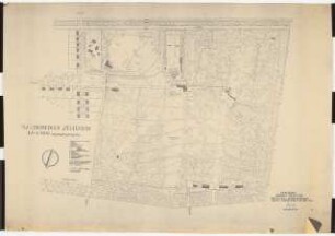 Waldfriedhof Berlin-Zehlendorf: Lageplan 1:1000