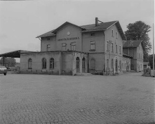 Großröhrsdorf, Bahnhof, Empfangsgebäude