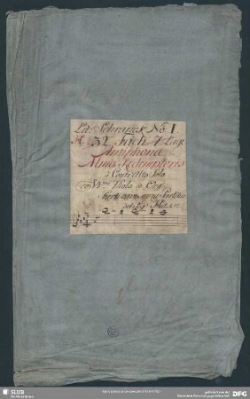 Alma redemptoris mater - Mus.2477-E-34 : A, orch, bc - E|b; HanH 116