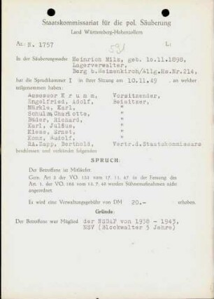 Milz, Heinrich