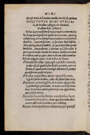 E5v-G4r, Sapientum mimi publiani...