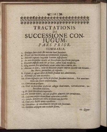 De successione conjugum.