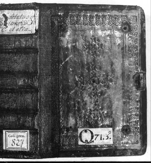 Kalender, Gebete, Exzerpte aus Bruder Philipps Marienleben, Beichttraktat [u.a.] - BSB Cgm 827