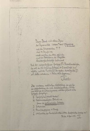 [11 Blatt Fotokopien handschriftlich]