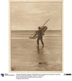 Cuxhaven. Krabbenfischer vor Cuxhaven (aus dem Album "Hamburg: Land und Leute der Niederelbe")