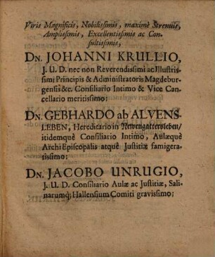 Dissertatio Iuridica Inauguralis De Litis Denunciatione