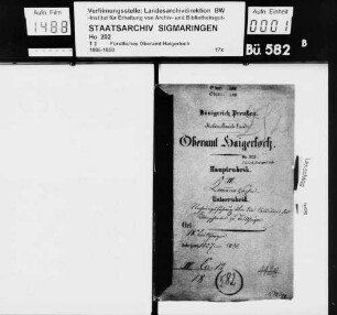 Reluition des Kleinzehnten zu Trillfingen