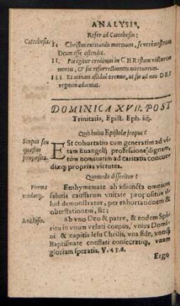 Dominica XVII. Post Trinitatis ...