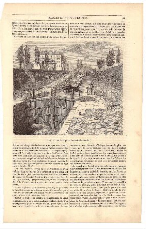 Fig. 2: Vue d'une partie du canal Saint-Martin