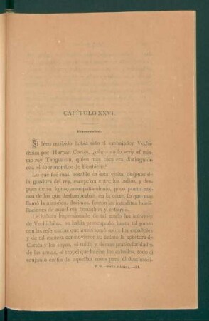 Capítulo XXVI. - Persecución.