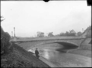 Filsbrücke (Sonnenbrücke) Göppingen Aufnahme flussabwärts