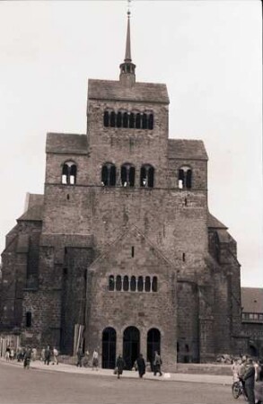 Minden: Dom, Frontalansicht