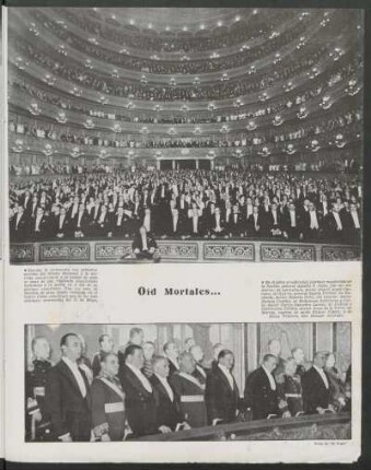 Oíd mortales...