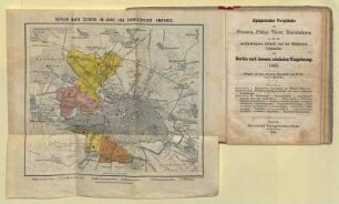 Berlin nach seinem im Jahre 1861 erweiterten Umfange.