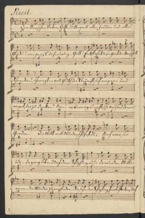2. Recit[ativo] - Arioso (T): Der Menschen Vater, Gott,