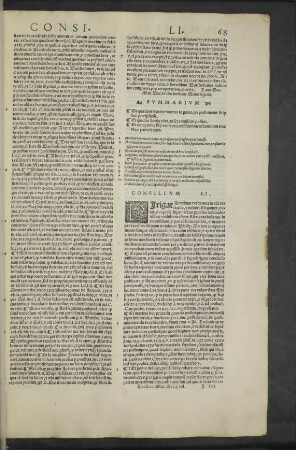 Consilium LI. - LX.