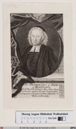 Bildnis Johann Friedrich Frhr. von Werthern