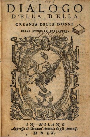 Diálogo della bella creanza delle donne