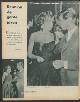 Reunión de gente joven