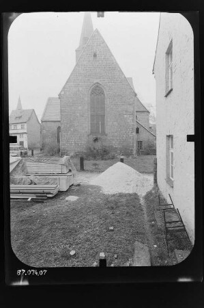 Aegidii-Kirche, Fassaden (E), Altar (S)