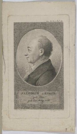Bildnis des Salomon Gesner