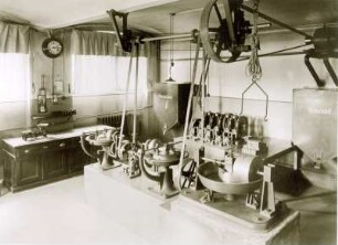 Zementwerkstatt : Dresden-Südvorstadt, Helmholtzstraße 7. Königlich Sächsische Technische Hochschule; Mechanisch-Technische Versuchsanstalt. Zementwerkstatt