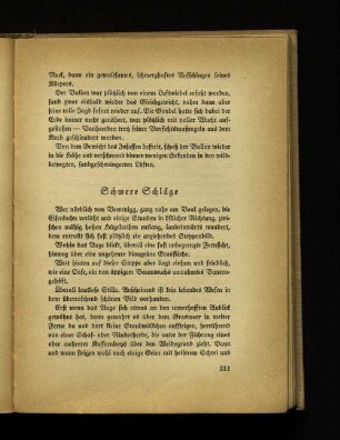 Schwere Schläge