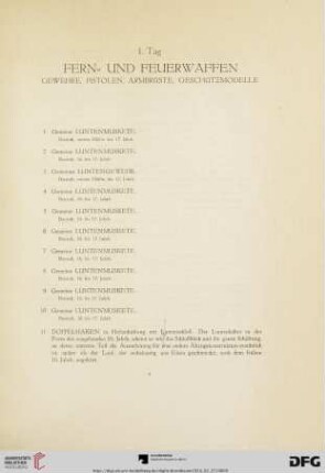 1. Tag (Nr. 1-148)