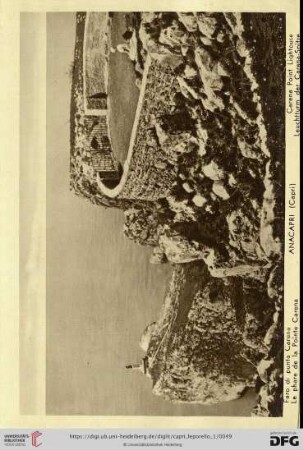 Anacapri (Capri) – Faro di punta Carena – Le phare de la Pointe Carena – Carena Point Lighthouse – Leuchtturm der Carena-Spitze