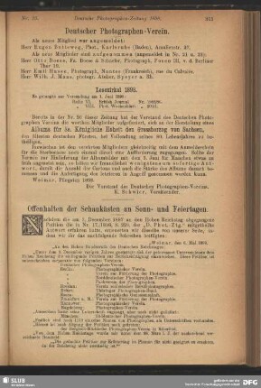 Offenhalten der Schaukästen an Sonn- und Feiertagen