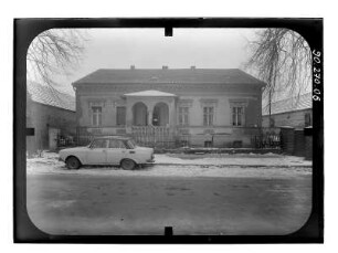 Langerwisch (Michendorf-Langerwisch), Straße der Einheit (Neu-Langerwisch) 36. Palmscher Hof. Wohnhaus. Straßenfront