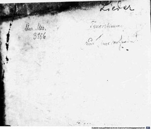 11 Songs - BSB Mus.ms. 3156 : [without collection title]