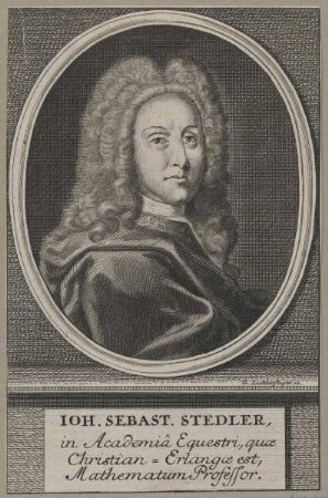Bildnis des Ioh. Sebast. Stedler
