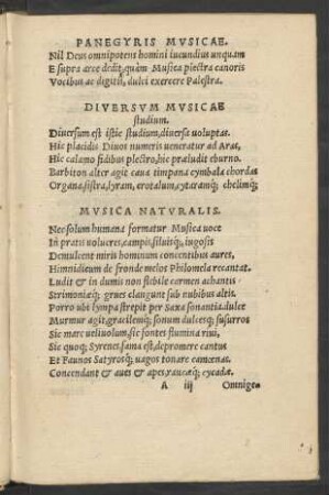 Panegyris Musicae.