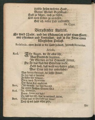 Vierzehender Auftritt