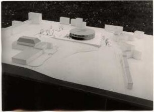 Opernhaus, Essen Wettbewerb: Modell