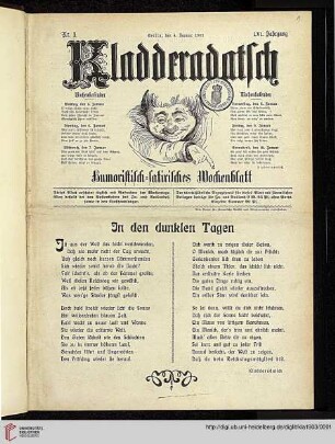 Hefte 1-4, Januar 1903