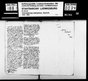Arme, Oberamt Leonberg
