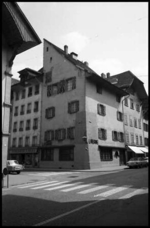 Aarau: Giebelhaus an der Rathausgasse